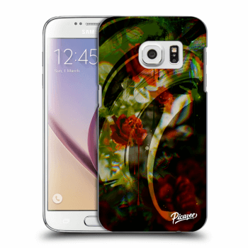 Picasee átlátszó szilikon tok az alábbi mobiltelefonokra Samsung Galaxy S7 G930F - Roses color