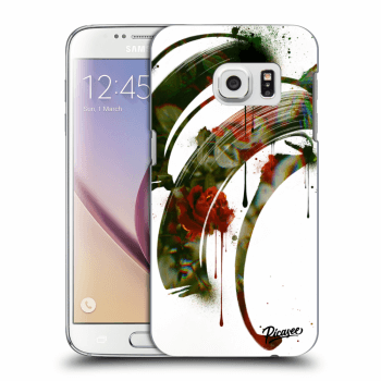Picasee átlátszó szilikon tok az alábbi mobiltelefonokra Samsung Galaxy S7 G930F - Roses white