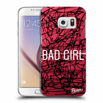 Picasee átlátszó szilikon tok az alábbi mobiltelefonokra Samsung Galaxy S7 G930F - Bad girl