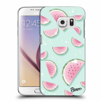 Picasee átlátszó szilikon tok az alábbi mobiltelefonokra Samsung Galaxy S7 G930F - Watermelon 2