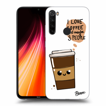 Szilikon tok erre a típusra Xiaomi Redmi Note 8T - Cute coffee