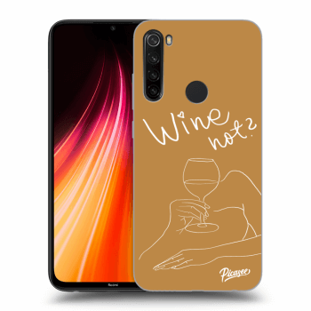 Szilikon tok erre a típusra Xiaomi Redmi Note 8T - Wine not