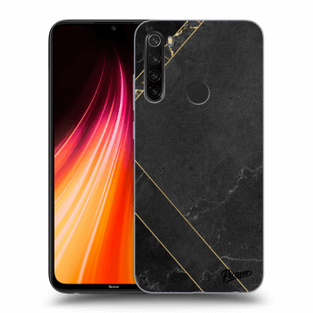 Szilikon tok erre a típusra Xiaomi Redmi Note 8T - Black tile