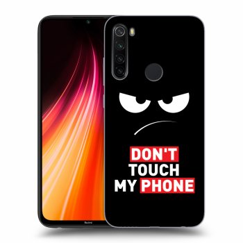 Szilikon tok erre a típusra Xiaomi Redmi Note 8T - Angry Eyes - Transparent