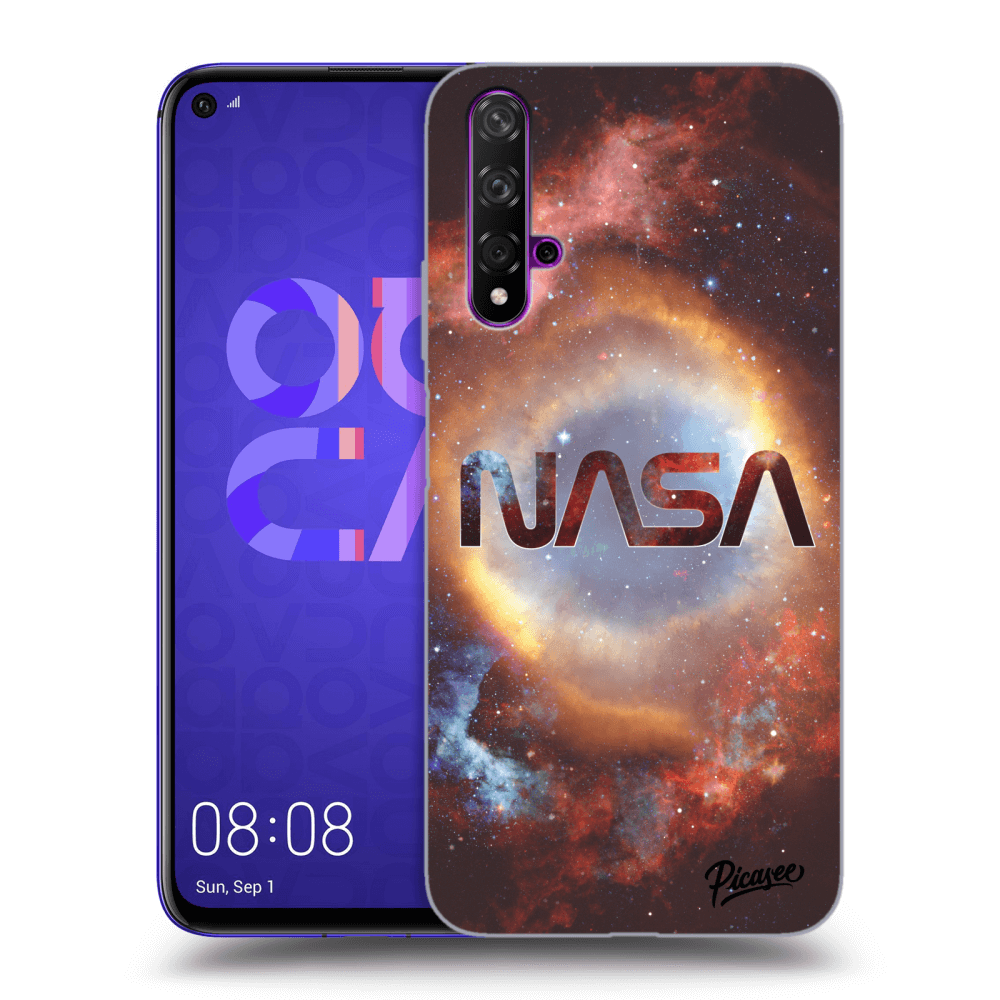 Picasee átlátszó szilikon tok az alábbi mobiltelefonokra Huawei Nova 5T - Nebula