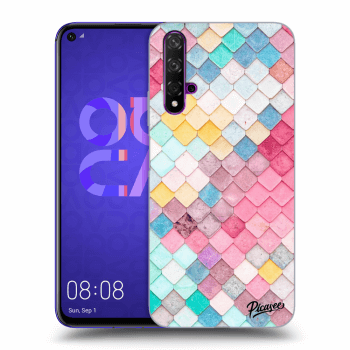 Szilikon tok erre a típusra Huawei Nova 5T - Colorful roof