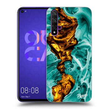 Szilikon tok erre a típusra Huawei Nova 5T - Goldsky