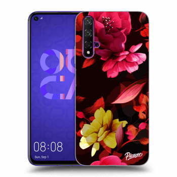 Szilikon tok erre a típusra Huawei Nova 5T - Dark Peonny