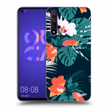 Szilikon tok erre a típusra Huawei Nova 5T - Monstera Color