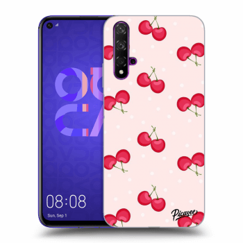 Szilikon tok erre a típusra Huawei Nova 5T - Cherries