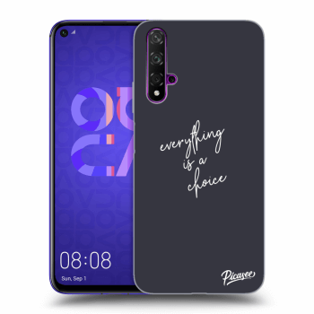 Szilikon tok erre a típusra Huawei Nova 5T - Everything is a choice