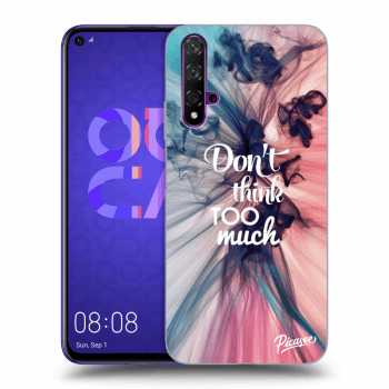 Szilikon tok erre a típusra Huawei Nova 5T - Don't think TOO much