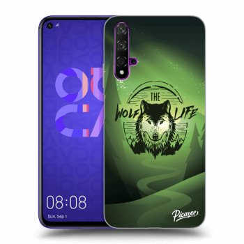 Szilikon tok erre a típusra Huawei Nova 5T - Wolf life