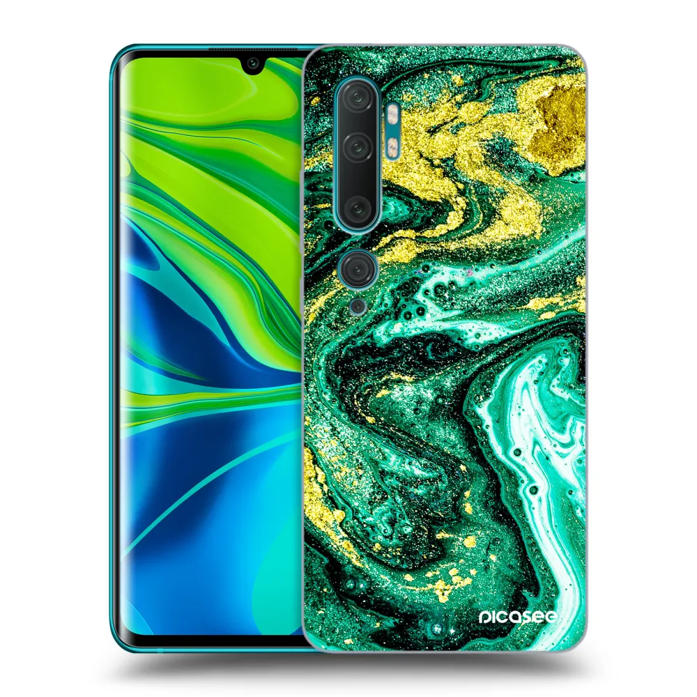 Picasee ULTIMATE CASE Xiaomi Mi Note 10 (Pro) - készülékre - Green Gold