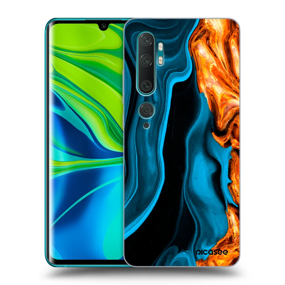 Picasee ULTIMATE CASE Xiaomi Mi Note 10 (Pro) - készülékre - Gold blue