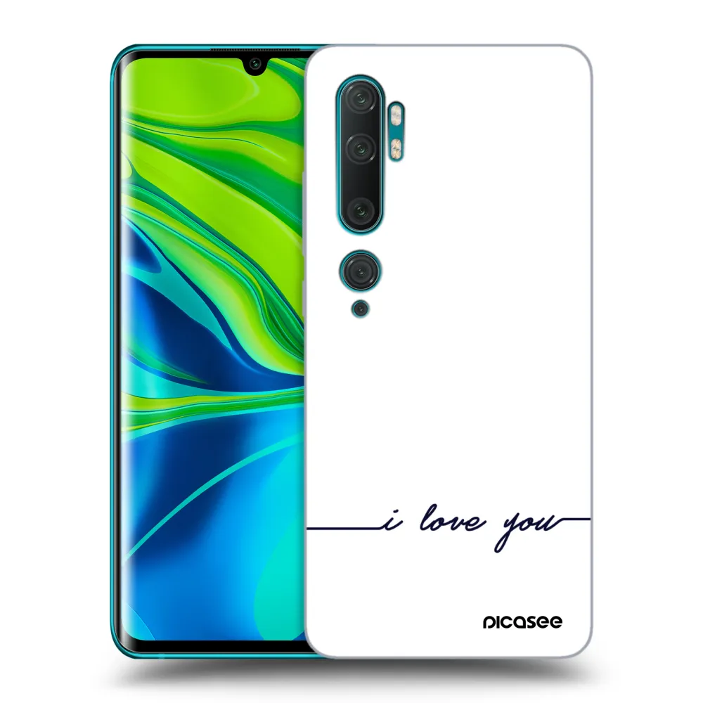 Picasee ULTIMATE CASE Xiaomi Mi Note 10 (Pro) - készülékre - I love you