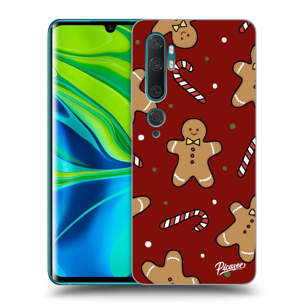 Picasee fekete szilikon tok az alábbi mobiltelefonokra Xiaomi Mi Note 10 (Pro) - Gingerbread 2