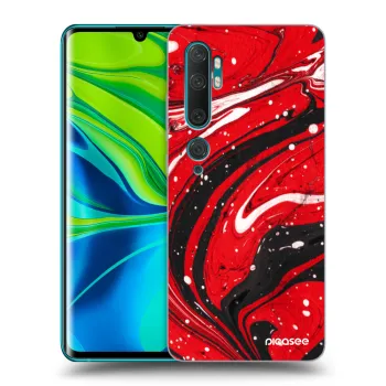 Szilikon tok erre a típusra Xiaomi Mi Note 10 (Pro) - Red black