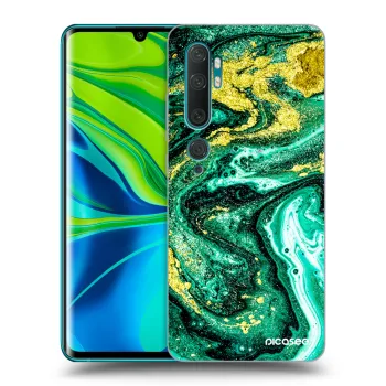Szilikon tok erre a típusra Xiaomi Mi Note 10 (Pro) - Green Gold