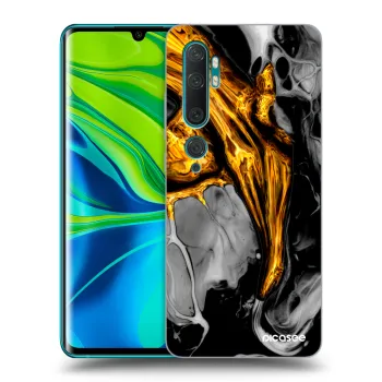 Szilikon tok erre a típusra Xiaomi Mi Note 10 (Pro) - Black Gold