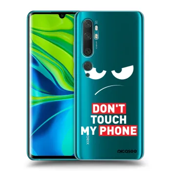Picasee átlátszó szilikon tok az alábbi mobiltelefonokra Xiaomi Mi Note 10 (Pro) - Angry Eyes - Transparent