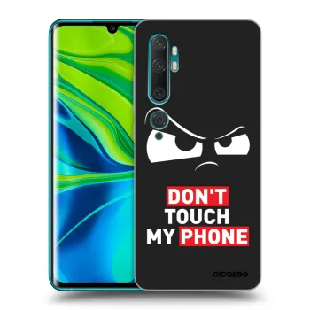 Picasee fekete szilikon tok az alábbi mobiltelefonokra Xiaomi Mi Note 10 (Pro) - Cloudy Eye - Transparent