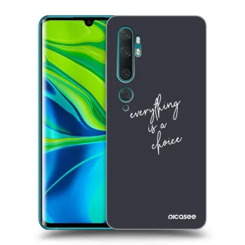 Szilikon tok erre a típusra Xiaomi Mi Note 10 (Pro) - Everything is a choice