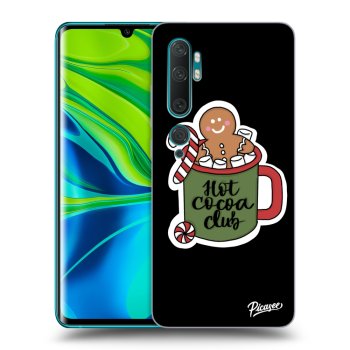 Picasee fekete szilikon tok az alábbi mobiltelefonokra Xiaomi Mi Note 10 (Pro) - Hot Cocoa Club