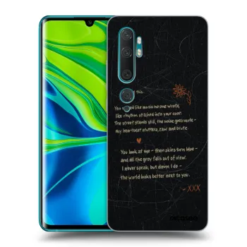 Szilikon tok erre a típusra Xiaomi Mi Note 10 (Pro) - POET