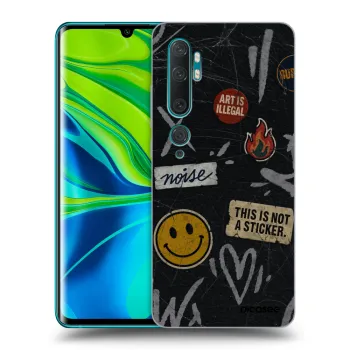 Szilikon tok erre a típusra Xiaomi Mi Note 10 (Pro) - STICKERS x TAGS