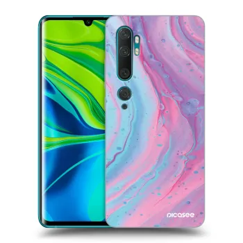 Szilikon tok erre a típusra Xiaomi Mi Note 10 (Pro) - Pink liquid