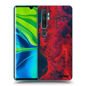 Szilikon tok erre a típusra Xiaomi Mi Note 10 (Pro) - Organic red