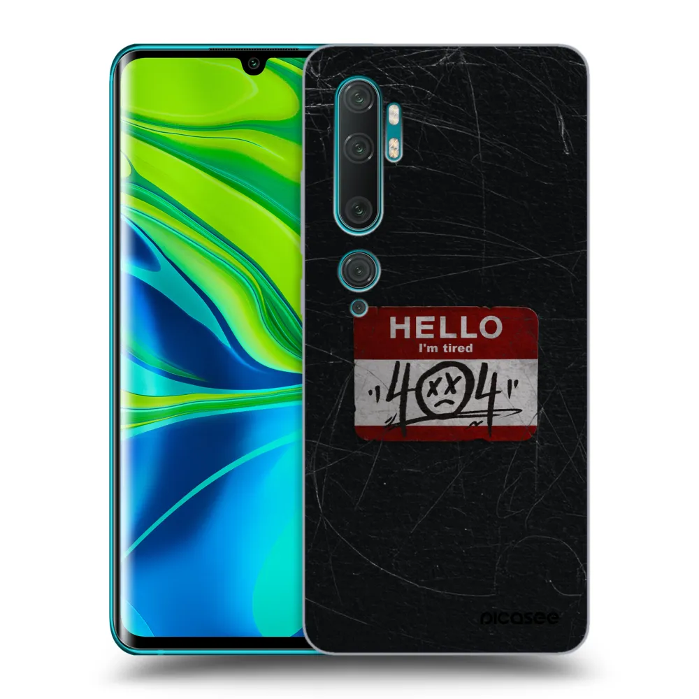 Picasee ULTIMATE CASE Xiaomi Mi Note 10 (Pro) - készülékre - HELLO 404