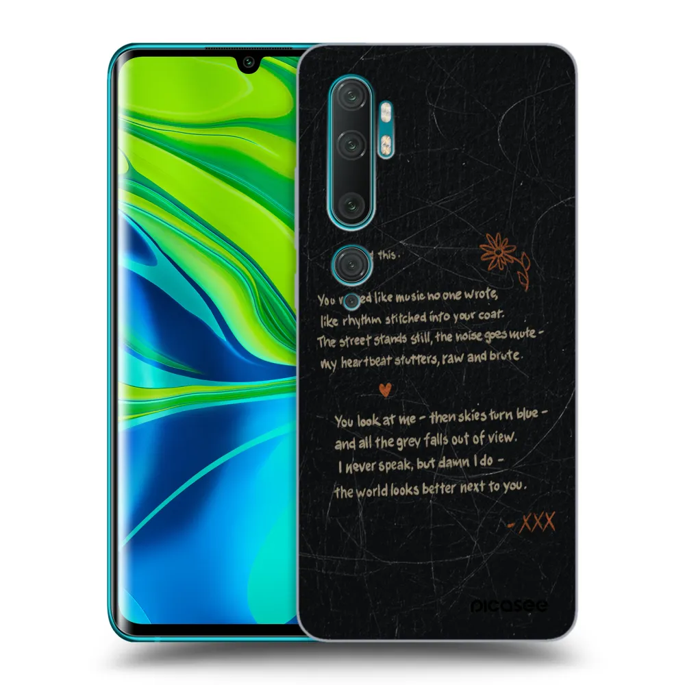 Picasee ULTIMATE CASE Xiaomi Mi Note 10 (Pro) - készülékre - POET