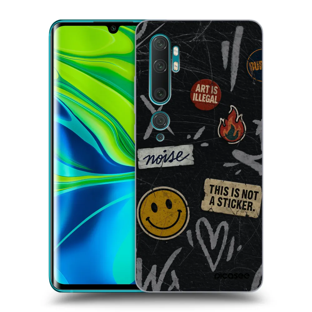 Picasee ULTIMATE CASE Xiaomi Mi Note 10 (Pro) - készülékre - STICKERS x TAGS