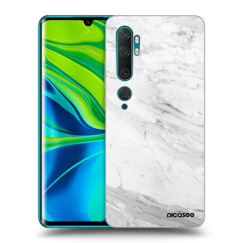 Picasee ULTIMATE CASE Xiaomi Mi Note 10 (Pro) - készülékre - White marble