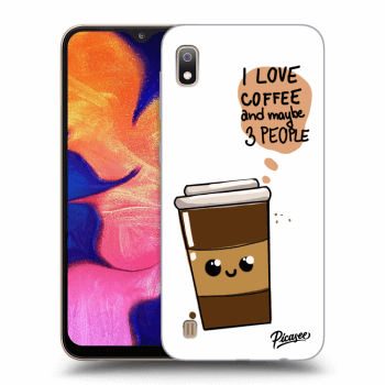 Tok az alábbi mobiltelefonokra Samsung Galaxy A10 A105F - Cute coffee