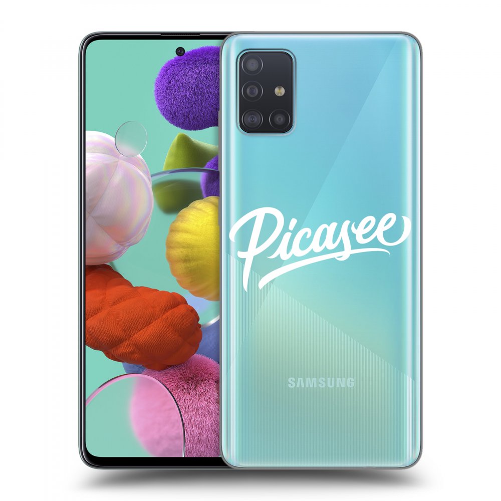 Picasee átlátszó szilikon tok az alábbi mobiltelefonokra Samsung Galaxy A51 A515F - Picasee - White