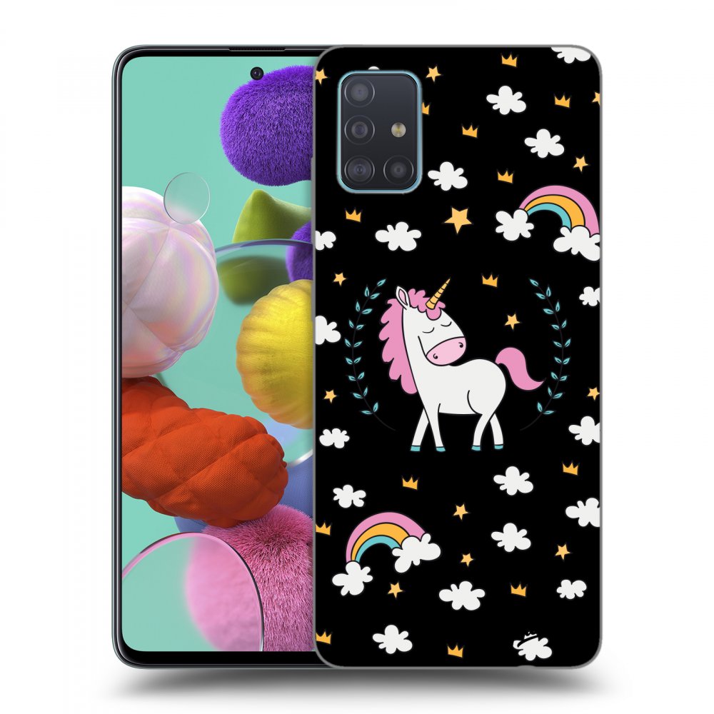 Picasee ULTIMATE CASE Samsung Galaxy A51 A515F - készülékre - Unicorn star heaven
