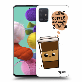 Szilikon tok erre a típusra Samsung Galaxy A51 A515F - Cute coffee