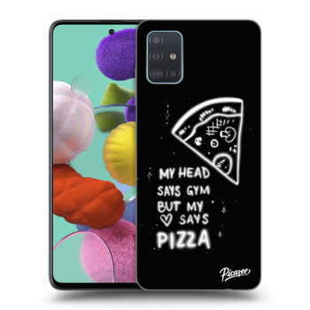 Picasee ULTIMATE CASE Samsung Galaxy A51 A515F - készülékre - Pizza