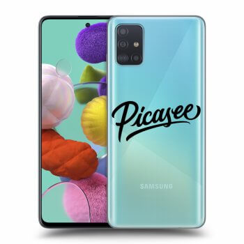 Picasee átlátszó szilikon tok az alábbi mobiltelefonokra Samsung Galaxy A51 A515F - Picasee - black
