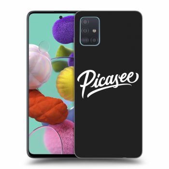 Picasee fekete szilikon tok az alábbi mobiltelefonokra Samsung Galaxy A51 A515F - Picasee - White