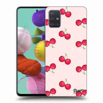 Szilikon tok erre a típusra Samsung Galaxy A51 A515F - Cherries