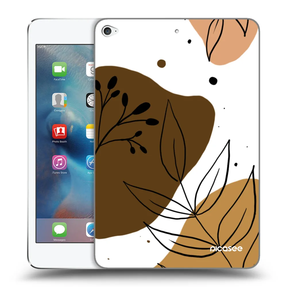 Picasee átlátszó szilikon tok az alábbi táblagépre Apple iPad mini 4 - Boho style