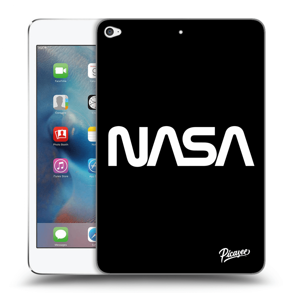 Picasee fekete szilikon tok az alábbi táblagépre Apple iPad mini 4 - NASA Basic