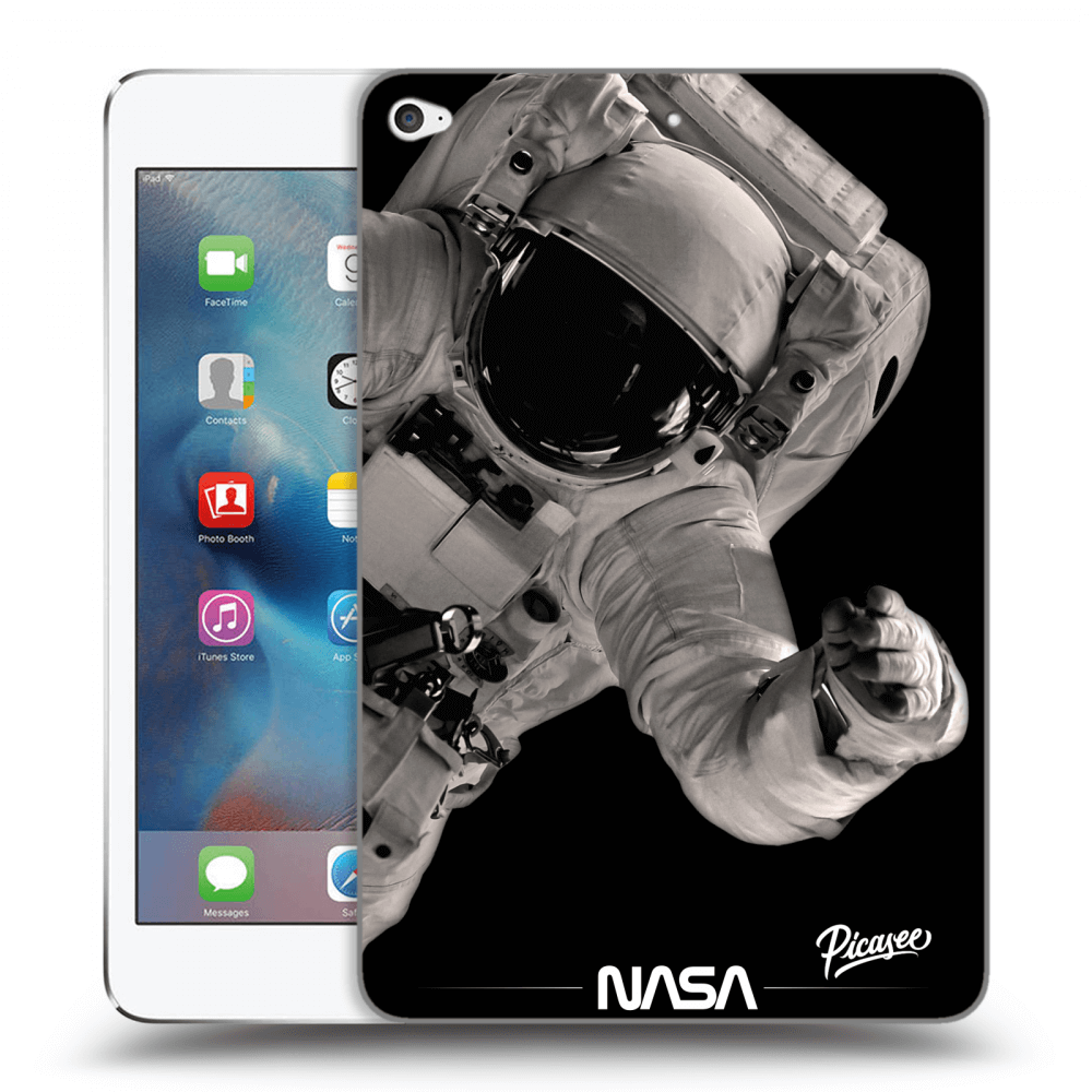 Picasee fekete szilikon tok az alábbi táblagépre Apple iPad mini 4 - Astronaut Big