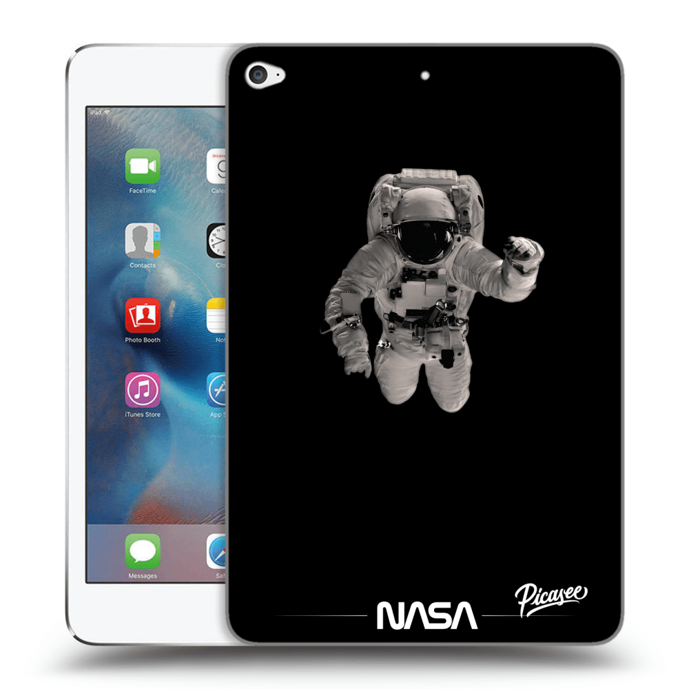 Picasee átlátszó szilikon tok az alábbi táblagépre Apple iPad mini 4 - Astronaut Minimal