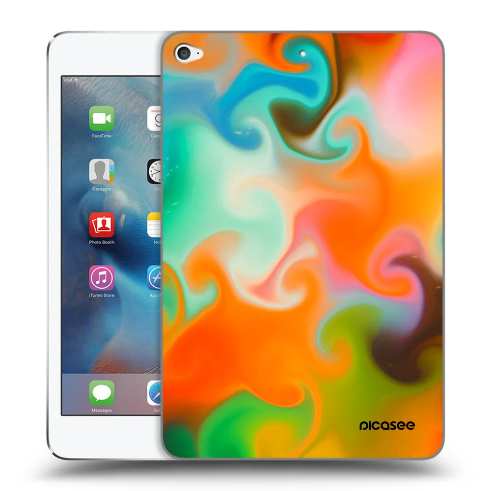 Picasee átlátszó szilikon tok az alábbi táblagépre Apple iPad mini 4 - Juice
