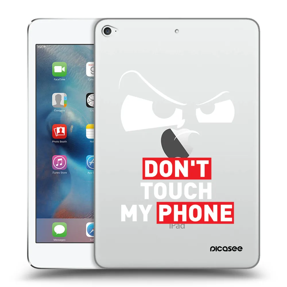Picasee átlátszó szilikon tok az alábbi táblagépre Apple iPad mini 4 - Cloudy Eye - Transparent